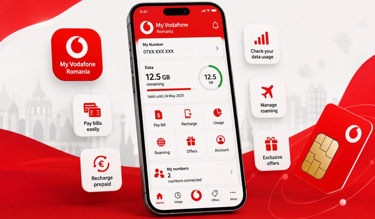 vodafone romania new sim card activation login​